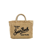 Borsa a mano SAINT BARTH VANITY MINI STRAW - 03251H